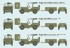 Fine Molds 82002 U.S. Army 1/4-ton 4x4 Truck w/ Trailer 1/20